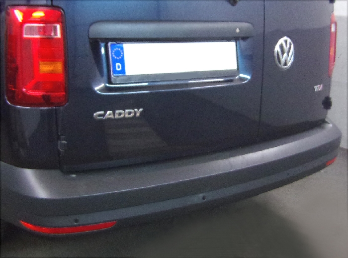Anhängerkupplung für VW Caddy IV, Kasten/ Bus/ Kombi, mit Gasantrieb 2015-2020 - abnehmbar